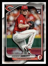 Andrew Abbott 2024 Bowman #70 Cincinnati Reds ROOKIE RC *025