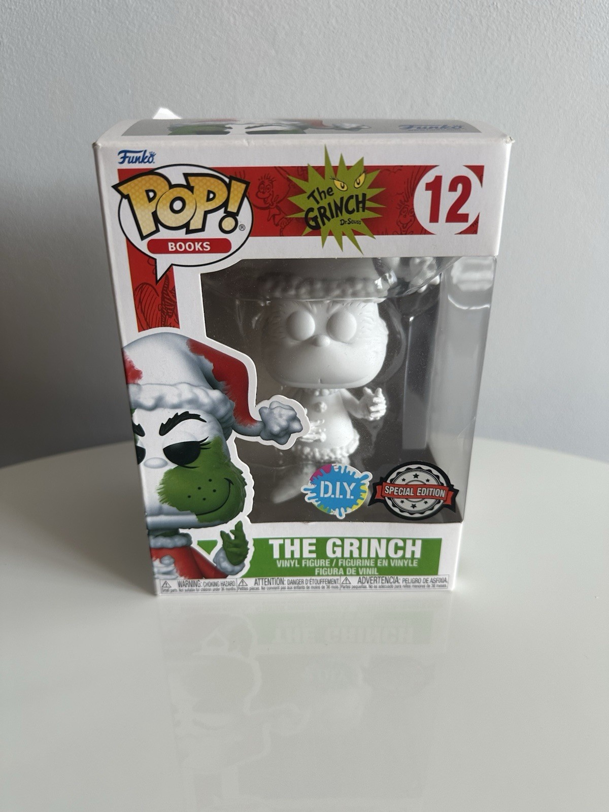 Funko Pop The Grinch D.i.y. 12 Exclusivos De Walmart