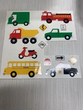 mrs. grossman's stickers vintage “city Vehicles” 1991