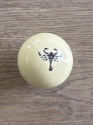Scorpion Standard Cue Ball Pool Billard Scorpio White