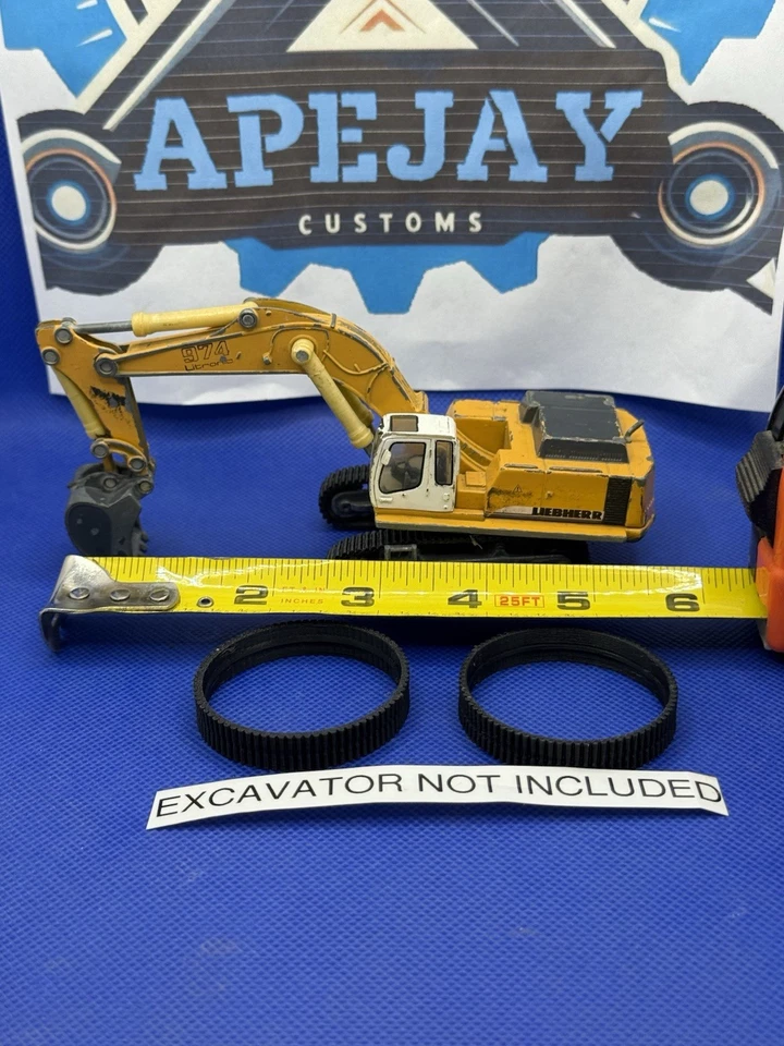 1 set of new tracks for Siku 1:87 Liebherr 974 Excavator Siku 1874 Die-cast - Image 3 of 4