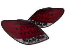 LED Bar Rear Lights Red Smoke for PEUGEOT 207 3D/5D 05.2006-06.2009