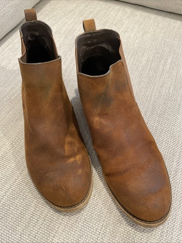 Franco Sarto Women’s Slip On Chukka Boots Saddle Tan Suede Size 8M - Picture 1 of 8