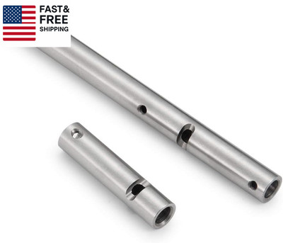 Stainless Steel Axle Tubes for 1/10 RC Crawler Axial Wraith RR10 Yeti Car