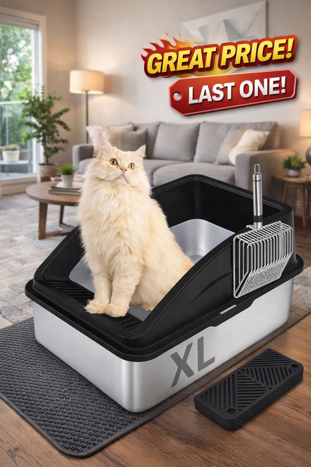 Enclosed 24in Large Easy Clean Kit New