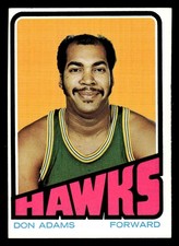 1972-73 Topps #77 Don Adams - VG-VGEX *TedsCardShack*