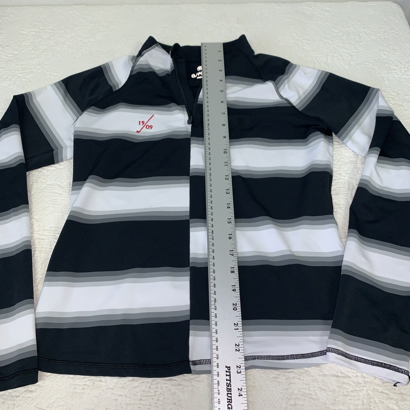 G/FORE Offset Gradient Stripe Tech Quarter Zip To… - image 5