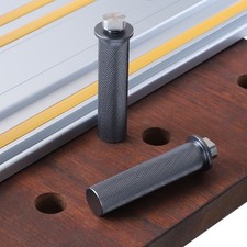 2PCS Aluminum Alloy Table Stop Compact Design For Bench Dogs Use Premium