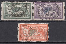 France - Courrier 1906 Yvert 143/45 Utilisé
