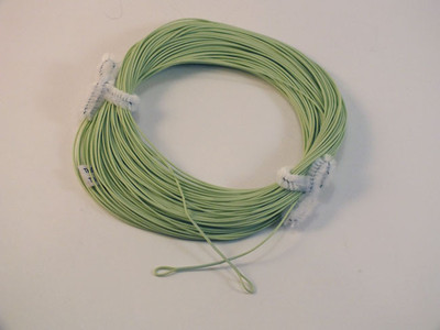 FLY LINE Weight Forward Floating 5WT Welded loop both ends Moss Green 100' LN525