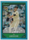 TIM LINCECUM ROOKIE CARD Bowman Chrome RC Reprint Baseball BOWMAN BLUE SAPPHIRE