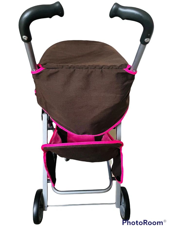 Cochecito de muñeca Maclaren Quest café/rosa carmínica Foto 4 de 4
