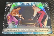 2020 Topps Chrome WWE Ron Simmons Shocking Wins