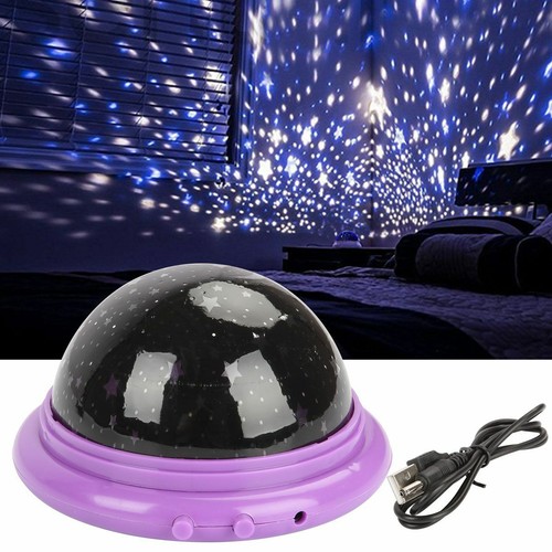 USB LED Starry Night Sky Projector Lamp Kids Gift Star light Cosmos Master US - Picture 5 of 15