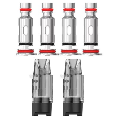 2er Pack Uwell Caliburn Ironfist L Pod 2,5ml oder 4er Pack Coils Verdampferköpfe