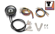 Velona 80mm Electronic Speedometer EVO TC Dyna Softail Hugger Sportster Touring 