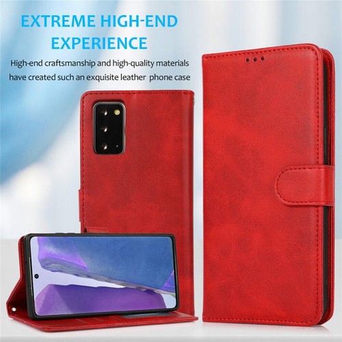 Fr Samsung S25 S24 S23 FE S22 S21 Ultra Plus Removable Wallet Cover Leather Case - Picture 8 of 79
