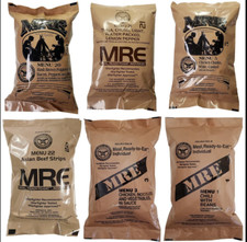 MRE military Single Meal 2025 Inspection Date Choose your meal options NEW