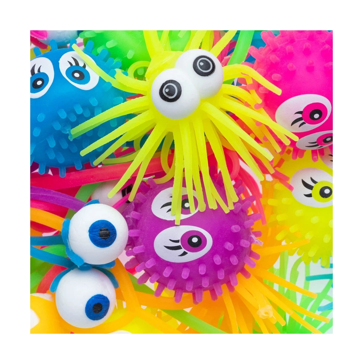 Bulk Toys - Yoyos for Kids - 100 Pcs Goofy Eyes Yoyo Balls for Party Favors  