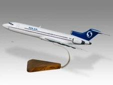 Boeing 727-200 Adv Sun Air Desk Wood Airplane New Model Small Scale 1/130