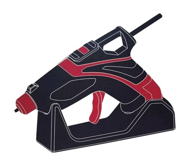 Cordless Rechargeable Quick Repairs High Temp Melt 2200mAh Hot Glue Gun SD-818