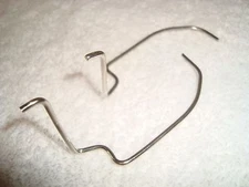 LGB 20770 SERIES PORTER STEAM LOCO SILVER METAL SAND PIPE PARTS SET OF 2 PCS NEW