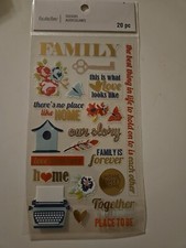 Recollections FAMILY Scrapbooking Stickers