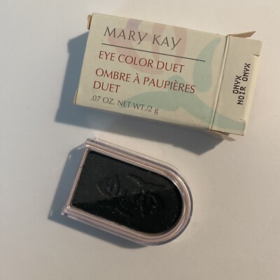 Mary Kay Eye Color Duet Oz Onyx Noir Shadow New Old Stock 9929