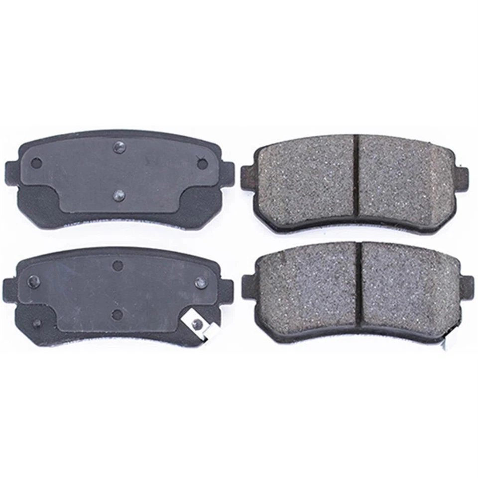 Power Stop Front Rear Disc Brake Pad Set 2PCS For 2015 2016 Hyundai Sonata - Image 3 of 4