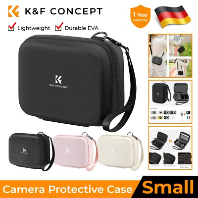 K&F CONCEPT Digitalkamera Tasche Kameratasche Kleine mit 2 Tragemöglichkeiten