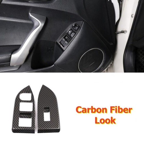 Juego de 10 cubiertas interiores de fibra de carbono para Toyota GT86 Scion FR-S Subaru BRZ - Imagen 6 de 7