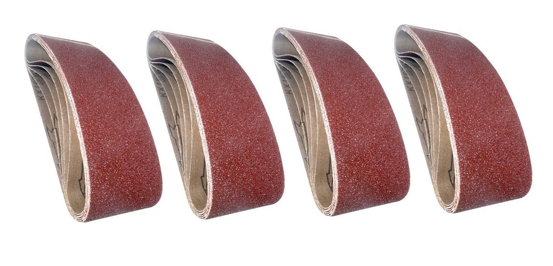 20 x Mixed 40 60 80 120 Grit Sander 75 x 533mm Sanding Belts Sanders Fine Coarse