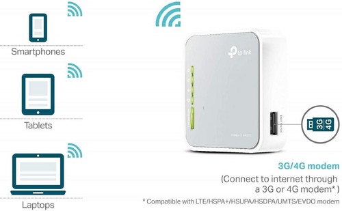 TP-Link WLAN Router Fast Ethernet Single Band 2.4GHz 3G/4G - Bild 4 von 4