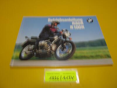 BMW R100 R80 R Owners Manual Service Book 9799070 1993 Riders Manual
