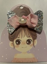 Hello Kitty Set Bow Center Boutique Handmade Stacked Hairbow Hair Bow New