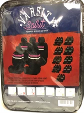 FH GROUP PU006115 Varsity Spirit Perforated Pu Leather Front seat covers NIP