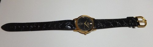 Citizen Quartz Black Dial Genuine Leather Unisex Watch (Cal# 6031) - Picture 3 of 4