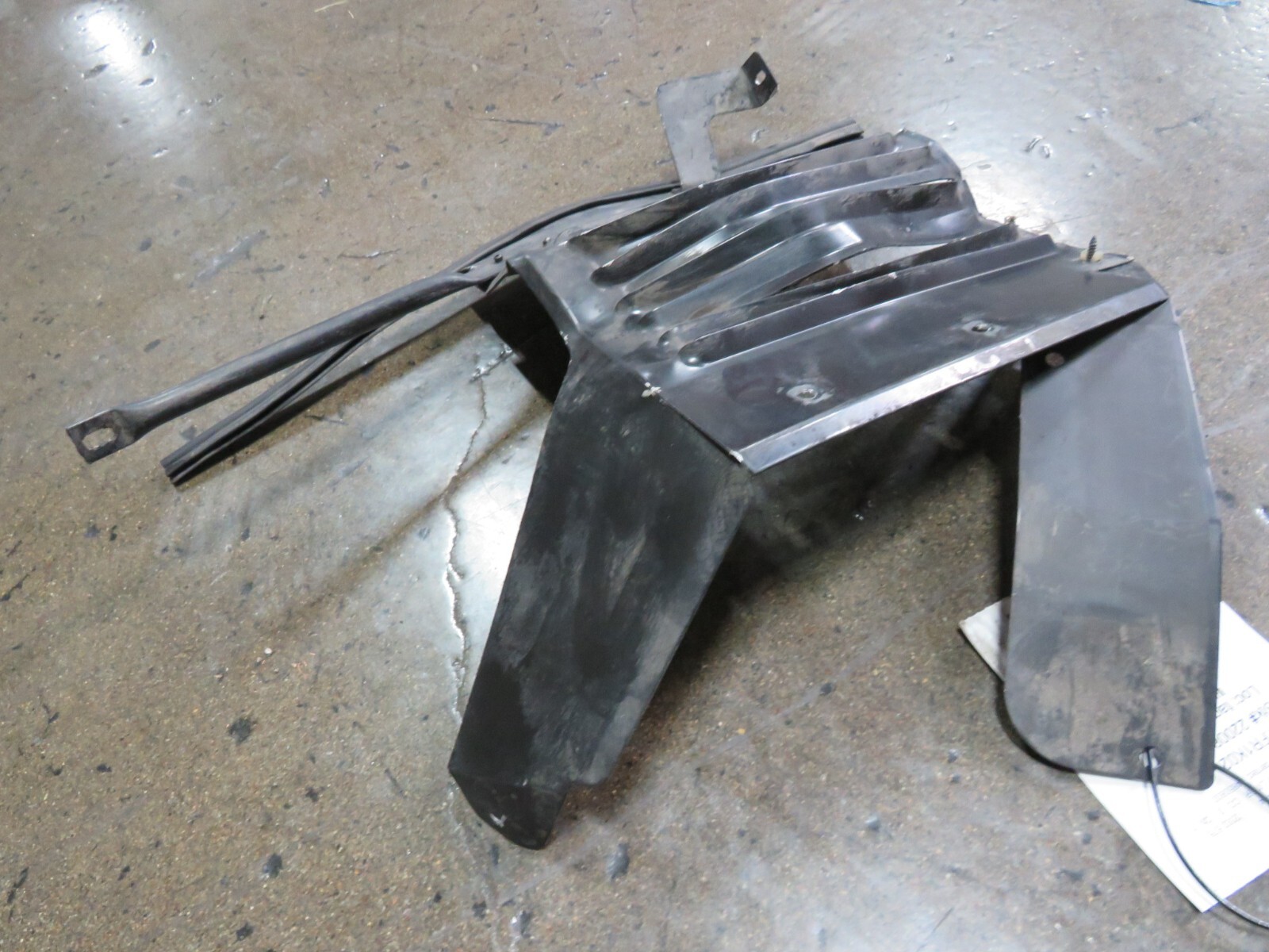 Ferrari 575, 550, LH, Left, Rear Gravel Guard, Dented, Used, P/N 64650800