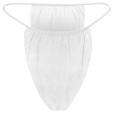 25 Pc Disposable Bikini Panties Spa Disposable Underwear for Dressing Room, Spa