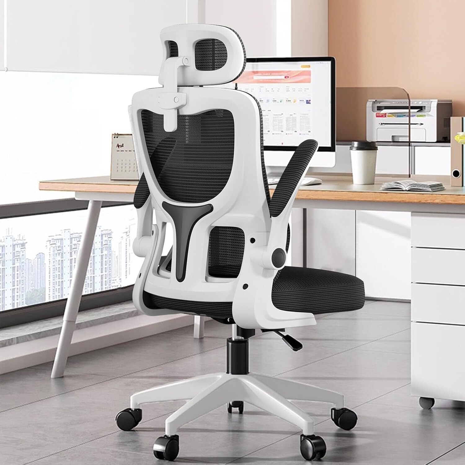 Mesh Office Chair High Back Ergonomic Desk Chair with Lumbar Support GamingChair