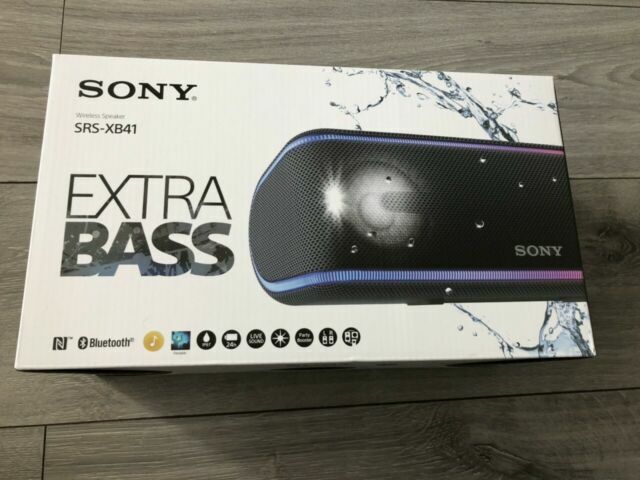 sony extra bass speaker srs xb41
