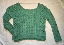 Free People Cable Knit Sweater