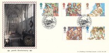 Christmas Nativity GB Bradbury LFDC128 FDC Christchurch Priory 1994 (109457)