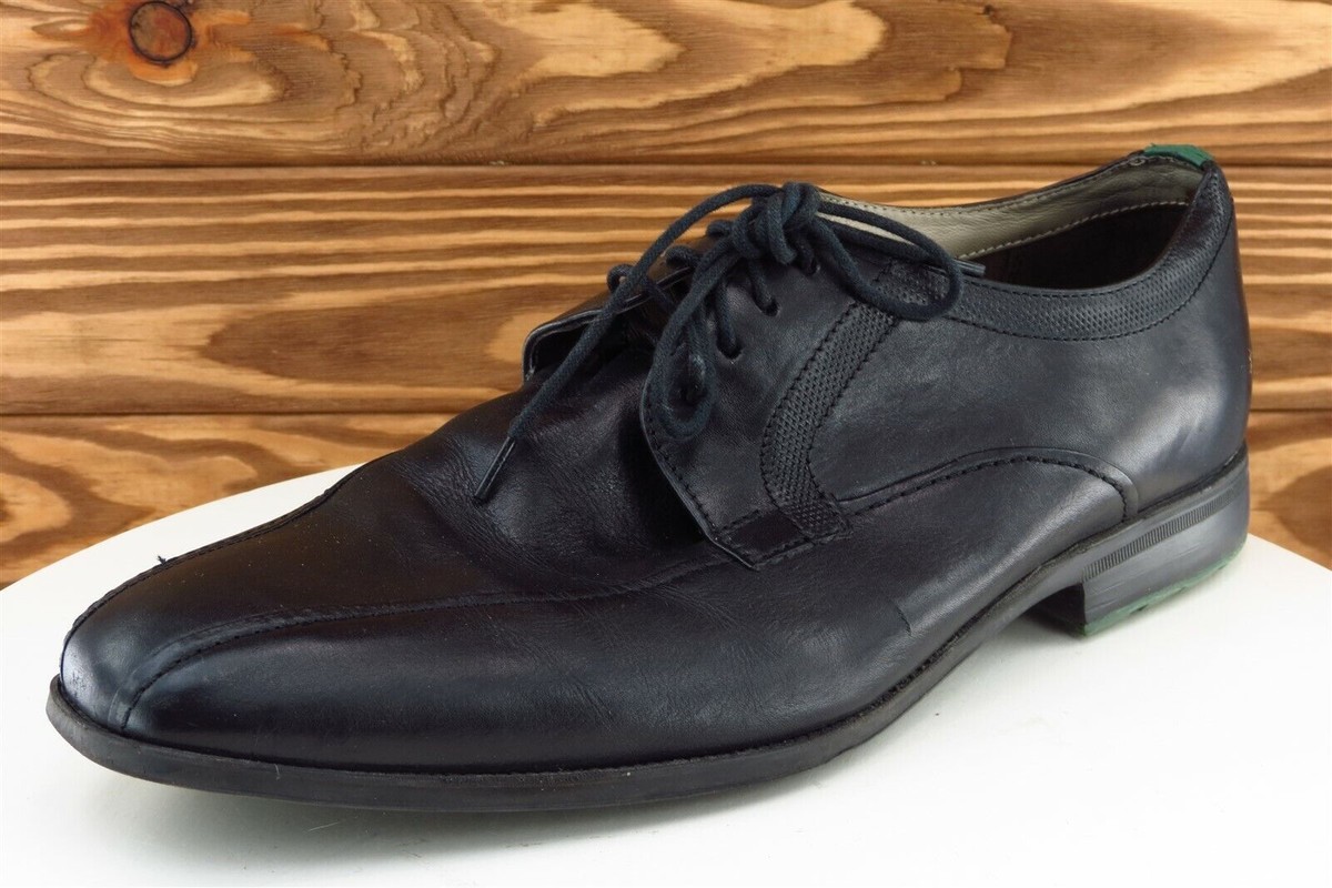 Clarks Shoes Sz 10 M Black Derby Oxfords Leather Men  display picture 1