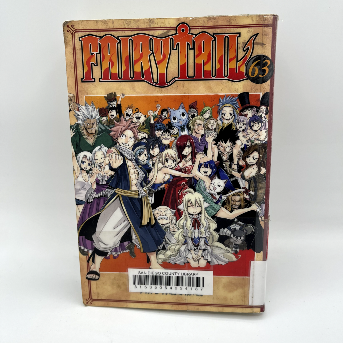 Fairy Tail (Vol. 63) by Hiro Mashima (2008, Trade Paperback