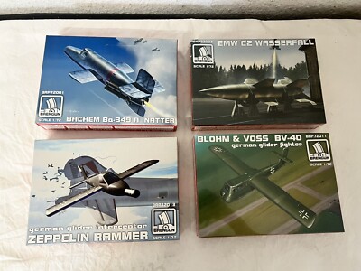 4 X  Bausatz  1/72 von Brengun Nr 81 0