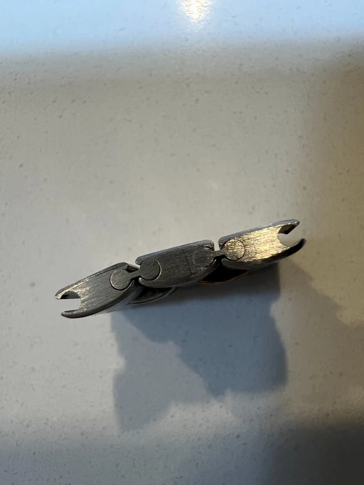 HERMES Perfil Genuino Eslabón Correa Reloj Pulsera Piezas Foto 4 de 4