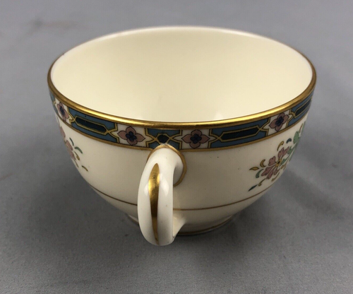 Vintage Lenox Mystic Cup & Saucer Black Backstamp Mark - Bild 9 von 9