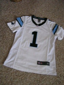 womens white cam newton jersey