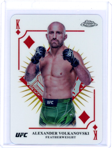 2024 Topps Chrome UFC Alexander Volkanovski Kings & Queens Case Hit SSP #KAQ-11